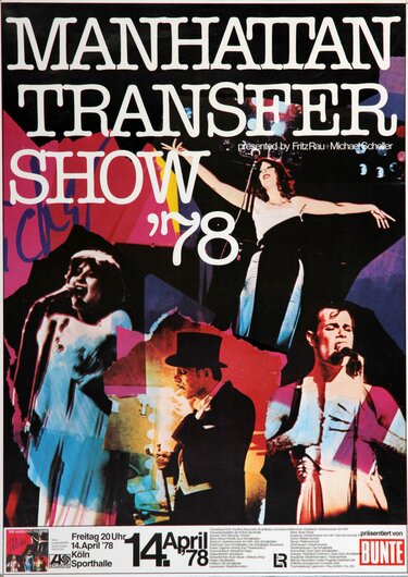 The Manhattan Transfer - Pastiche, Kln 1978