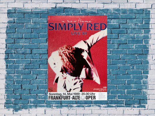 Simply Red - A New Flame, Frankfurt 1989
