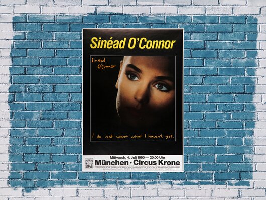Sinéad O´Connor - I Do Not Want What I Havent Got., München 1990