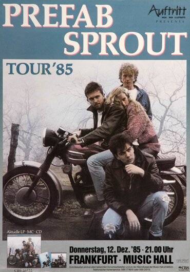Prefab Sprout - Steve McQueen, Frankfurt 1985