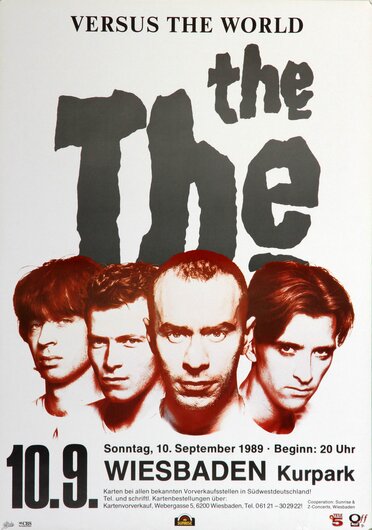 The The - Versus The World, Wiesbaden 1989