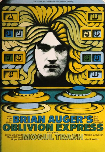 Brian Auger´s Oblivion Express - The Green Tour, No Town 1970