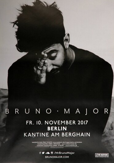 Bruno Major - A Song For Every Moon, Berlin 2017