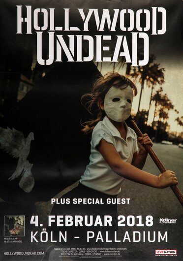 Hollywood Undead - Five Live, Köln 2018