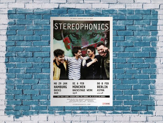 Stereophonics - Scream Above The Sounds, All Dates 2017