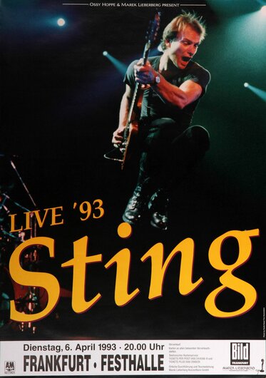 Sting - Live ´93, Frankfurt 1993