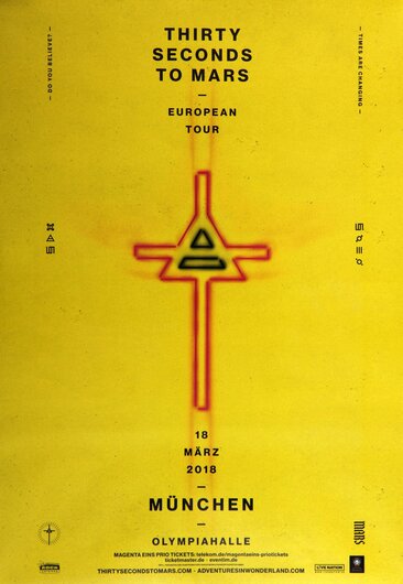 Thirty Seconds To Mars - European Tour, München 2018