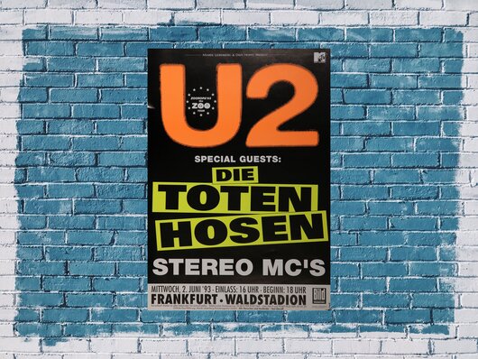 U 2    &    Die Toten Hosen    & - Srereo MCS, Frankfurt 1993