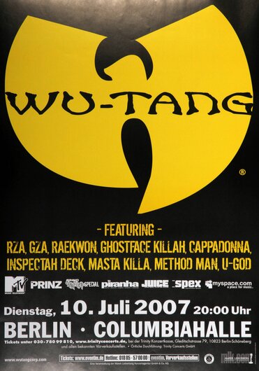 Wu - Tang - Clan - Unreleased, Berlin 2007