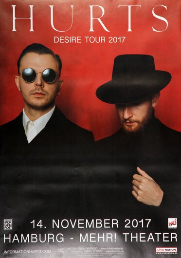 Hurts - Desire Tour, Hamburg 2018