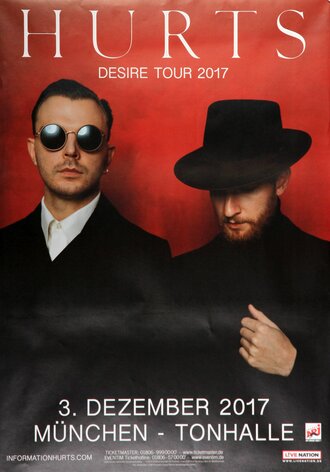 Hurts - Desire Tour, München 2018