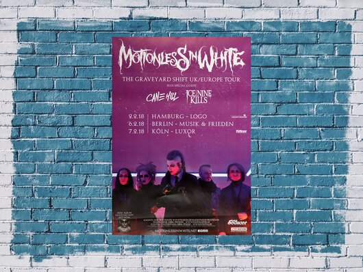 Monotonles In White - The Graveyard Shift , All Dates 2018