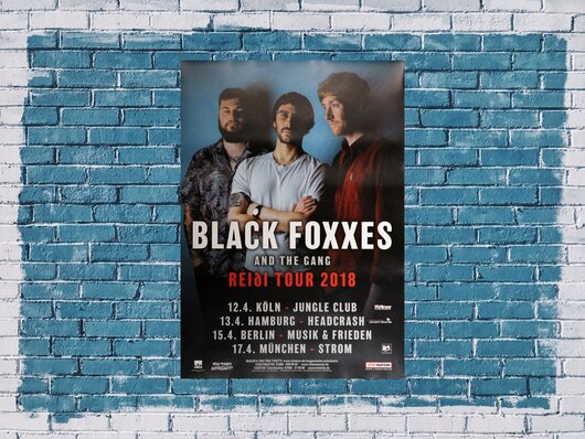 Black Foxxes - Reidi Tour , All Dates 2018