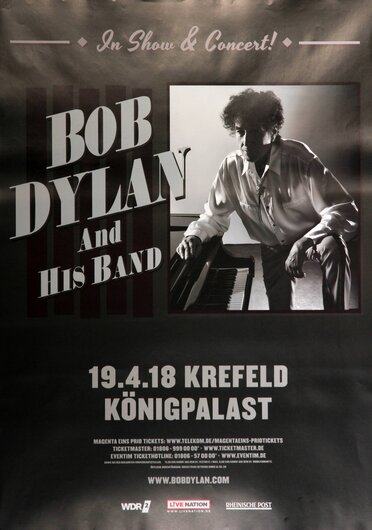 Bob Dylan - In Show & Concert, Krefeld 2018
