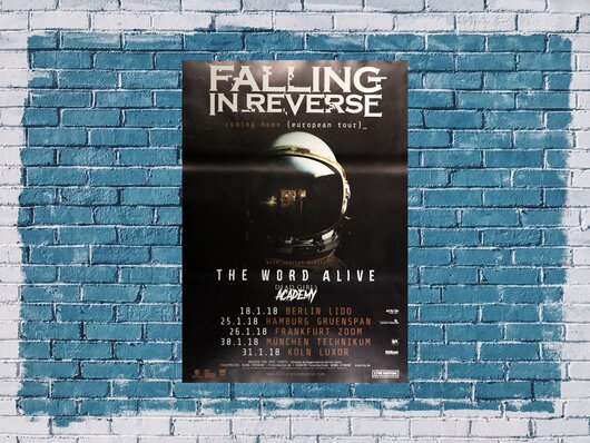 Falling In Reverse - The World Alive, All Dates 2018