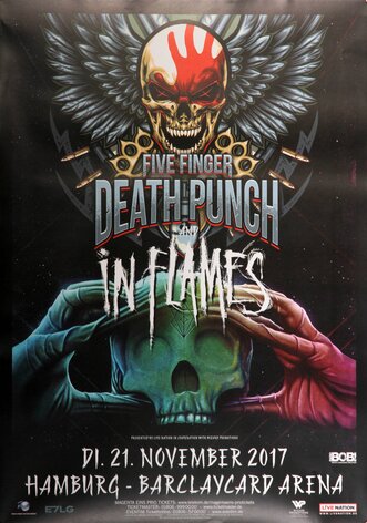 Five Finger Death Punch - And Justice For None, Hamburg 2017