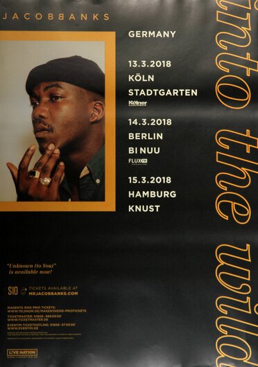 Jacob Banks - Into The Wild, All Dates 2018