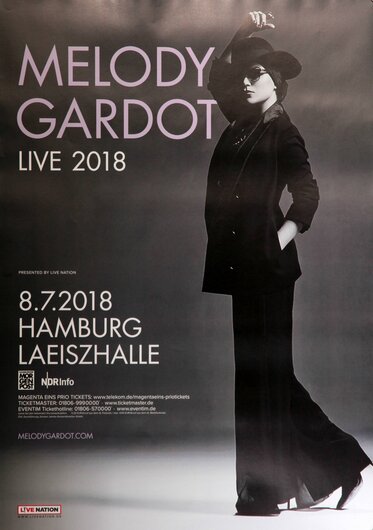 Melody Gardot - Live 2019, Hamburg 2018