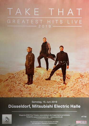 Take That - Greatest Hits Live, Düsseldorf 2019