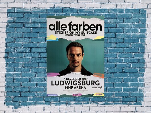 alle Farben - Stick On My Suitcace, Ludwigsburg 2019