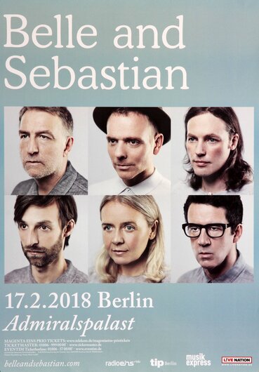 Belle and Sebastian - How To Solve Our Human Problems, Berlin 2018