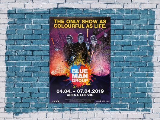 Blue Man Group - The Only Show As Colourful As Life, Leipzig 2019