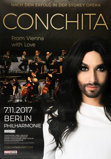 Conchita, From Vienna With Love, Berlin, 2017,