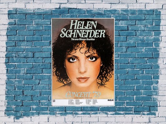 Helen Schneider - Americas New Voice , All The Tour Dates  1979