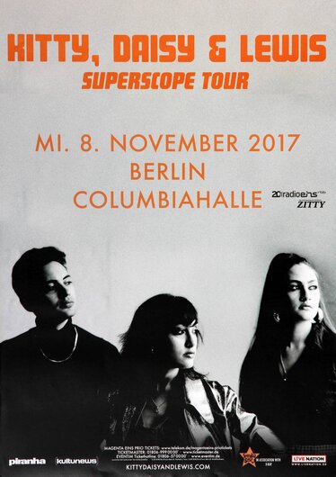 Kitty,Daisy & Lewis - Superscope Tour, Berlin 2017