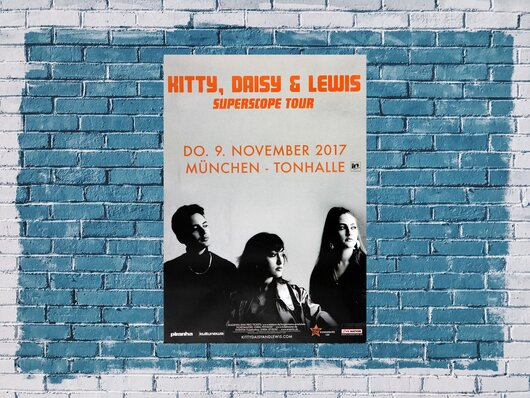 Kitty,Daisy & Lewis - Superscope Tour, München 2017