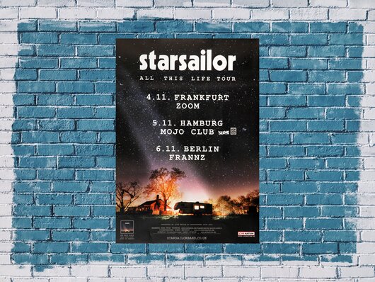 Starsailor - All This Life Tour, Tour Dates 2018