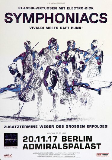 Symphoniacs - Vivaldi Meets Daft Punk !, Berlin 2017