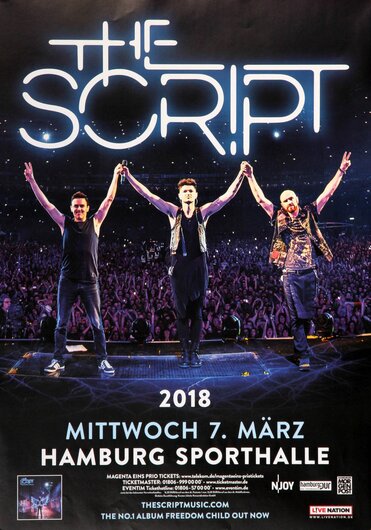 The Script - No Sound Without Silence, Hamburg 2018