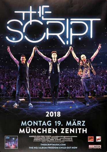 The Script - No Sound Without Silence, München 2018