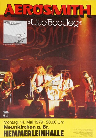 Aerosmith - Live Bootleg, Neunkirchen 1979