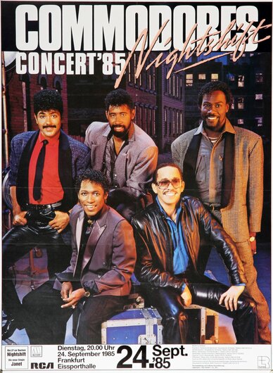 Commodores in Concert - Nightshift, Frankfurt 1985