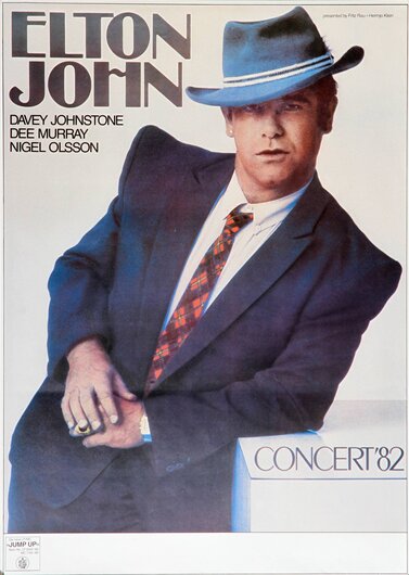 Elton John  - Jump Up Concert, No Town 1982