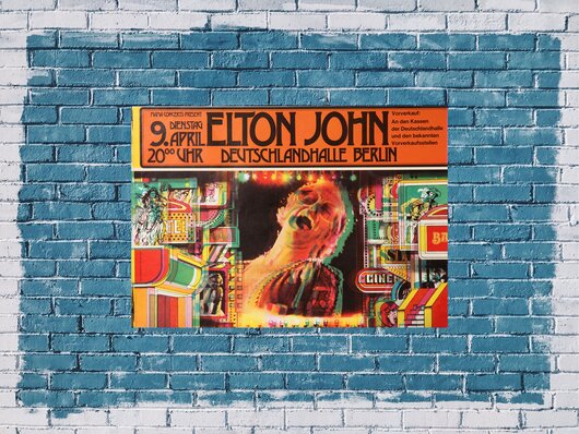 Elton John, Caribou, Fehldruck/ Misprint, Berlin, 1974,