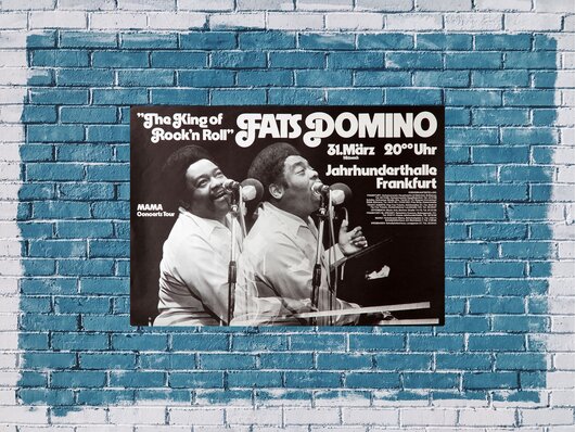 Fats Domino - The King Of Rock´n Roll, Frankfurt 1969