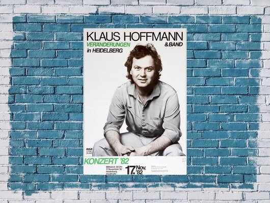 Klaus Hoffmann & Band - Vernderungen, Heidelberg 1982
