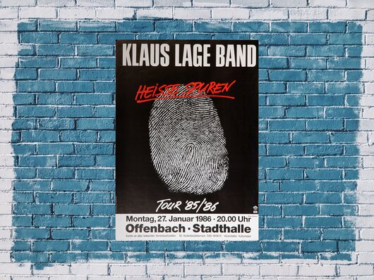 Klaus Lage Band - Heisse Spuren, Offenbach 1985