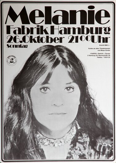 Melanie - Fabrik Hamburg - Live In Concert, Hamburg 1979
