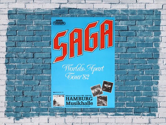 Saga - Worlds Apart Tour 82, Hamburg 1982