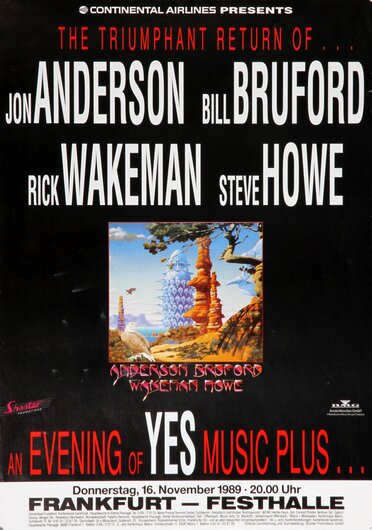 YES   -   The Triumphant Return Of? - An Evening Of YES Music Plus?, Frankfurt 1989