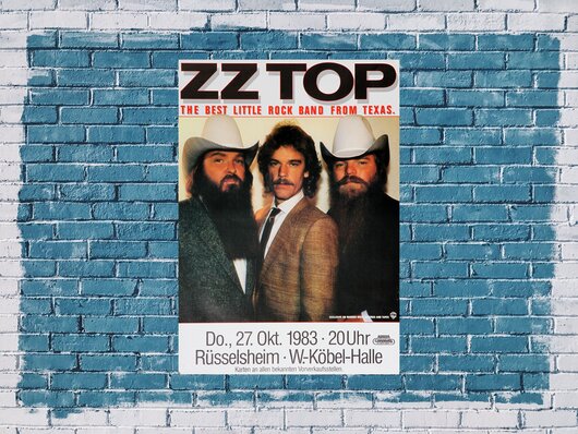 ZZ Top - The Best Little Rock Band Frao Texas, Rsselsheim 1983