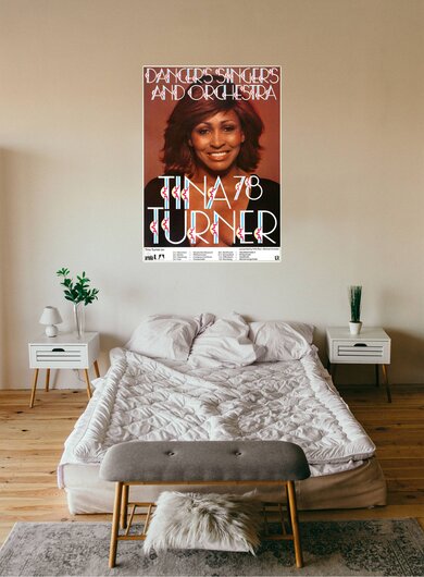 Tina Turner - Rough, Tour 1978 - Konzertplakat
