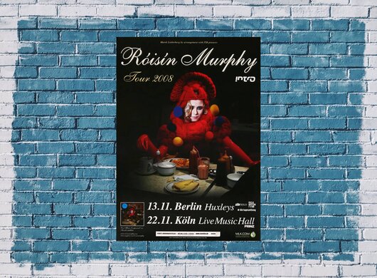 Roisin Murphy - Body Language, Berlin & Köln 2008 - Konzertplakat
