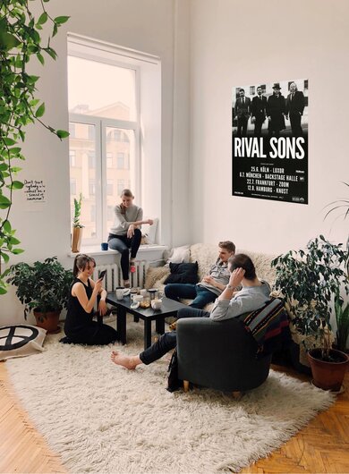 Rival Sons - Electric , Mannheim 2015 - Konzertplakat