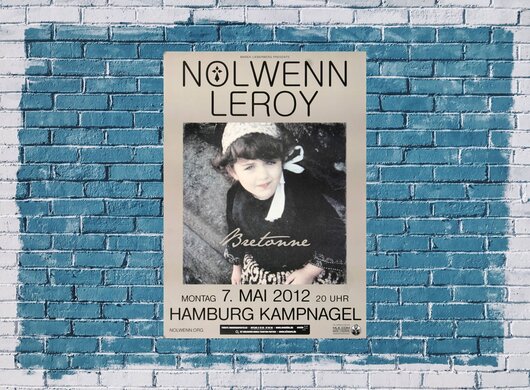 Nölwenn Leroy - Bretonne, Hamburg 2012 - Konzertplakat
