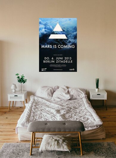 30 Seconds to Mars - Mars Is Coming, Berlin 2013 - Konzertplakat